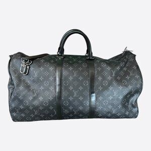 Louis Vuitton Monogram Eclipse Keepall 55